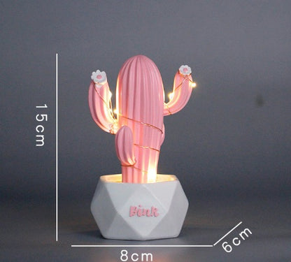 Cactus night light