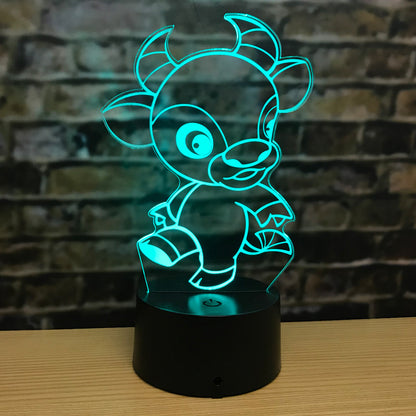 Zodiac led night light