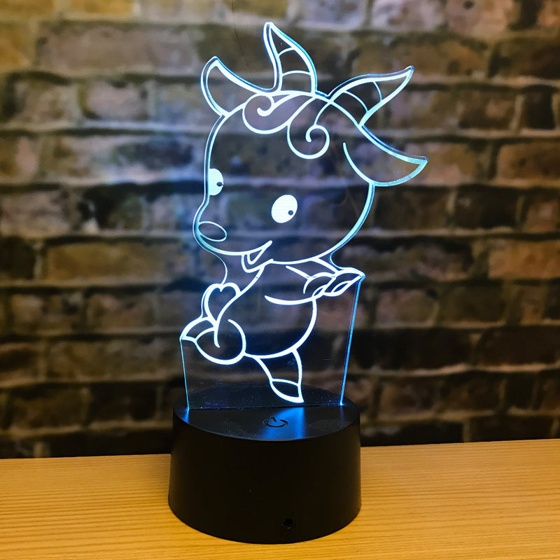 Zodiac led night light