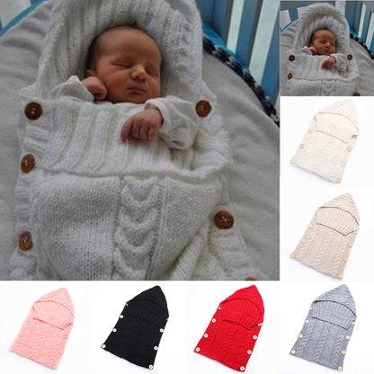 Knitted Baby Sleeping Bag