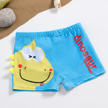 Swimsuit Cute Cartoon Big Children Print Shorts