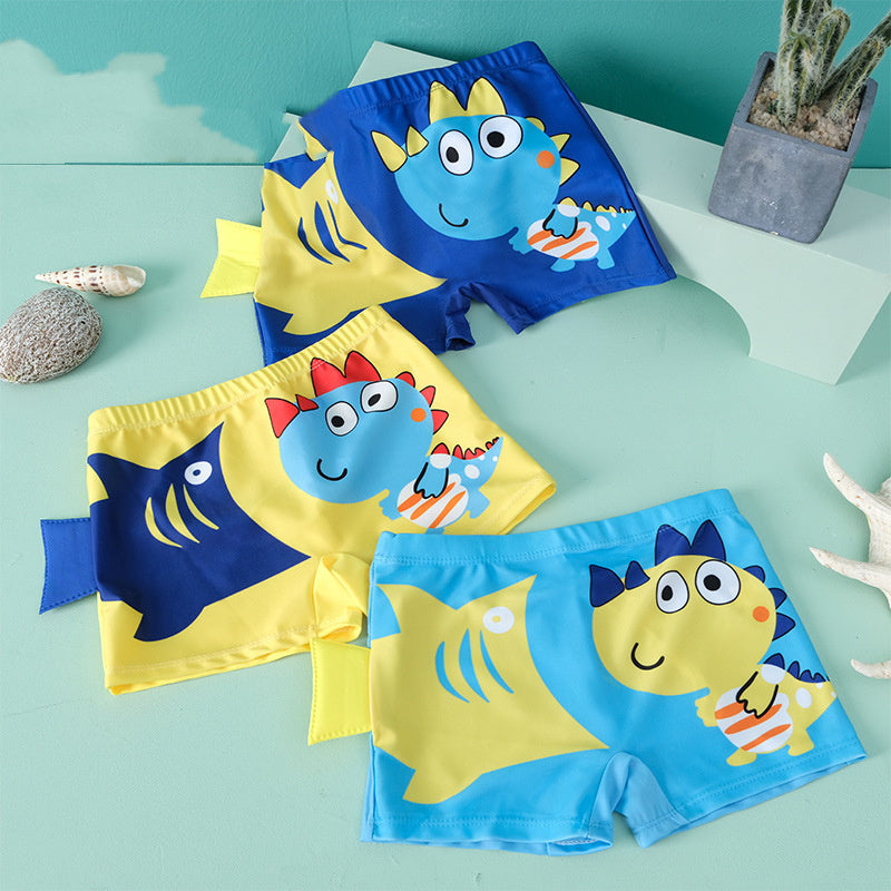 Swimsuit Cute Cartoon Big Children Print Shorts